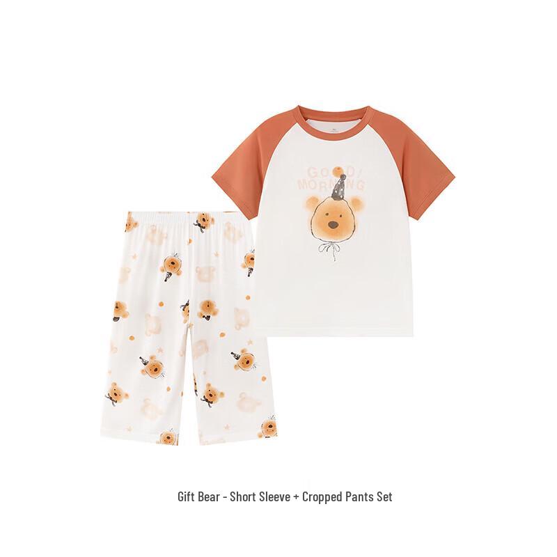 YEEHOO Kids' Summer Breathable Pajama Set