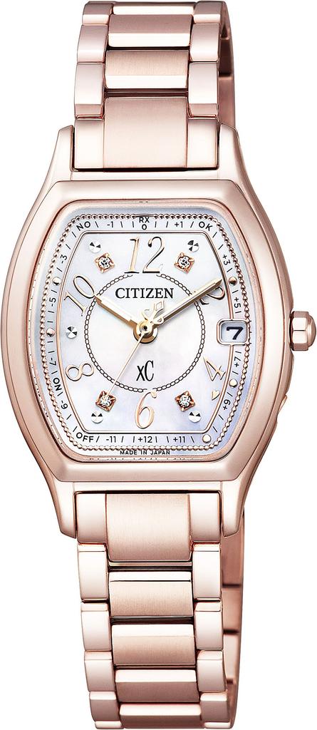 XC Watch TITANIA LINE HAPPY FLIGHT Limited Edition Watch [CITIZEN] Eco-Drive Radio-Controlled ES9356-55W Women's