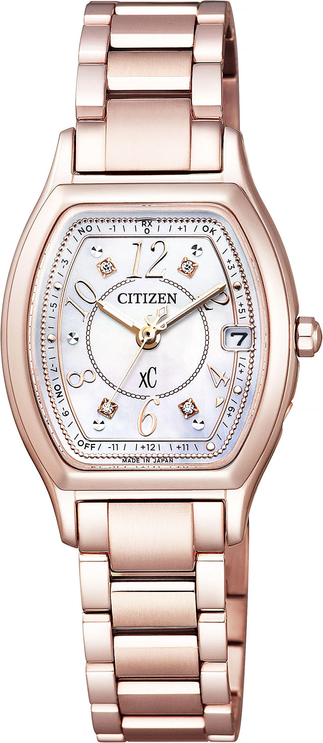 

[CITIZEN] XC Eco-Drive Radio-Controlled Watch TITANIA LINE HAPPY FLIGHT Limited Edition ES9356-55W Women s Watch