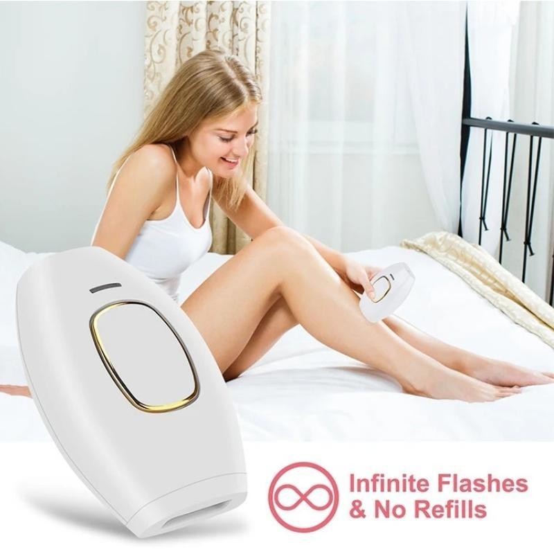 IPL Epilator Laser Hair Removal Device & Rejuvenation Shaving for Men & Women Handheld Home Use Hair Remover Painless Intense Pulsed Light
