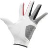 MIZUNO ComfiGrip Golf Left Synthetic Leather with Silicone 5MJML253 Gloves, Men's, Hand, Leather/Artificial Print, White/Red, 23cm,