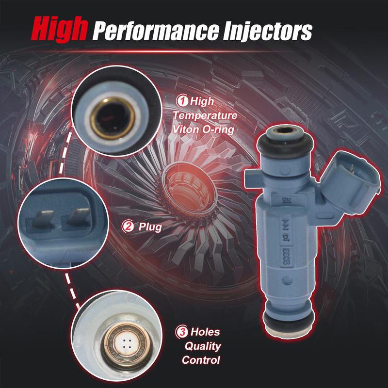 4PCS Fuel Injectors For Hyundai i20 i30 Kia Cerato 353102B010 35310 2B010 35310-2B010