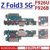 10 Pcs Usb Dock Charger Port for Samsung Galaxy Z Fold 2 3 4 5 6 7 Fe 5G F946 F956 F966 F958 U B Charging Board  F916 F926 F936