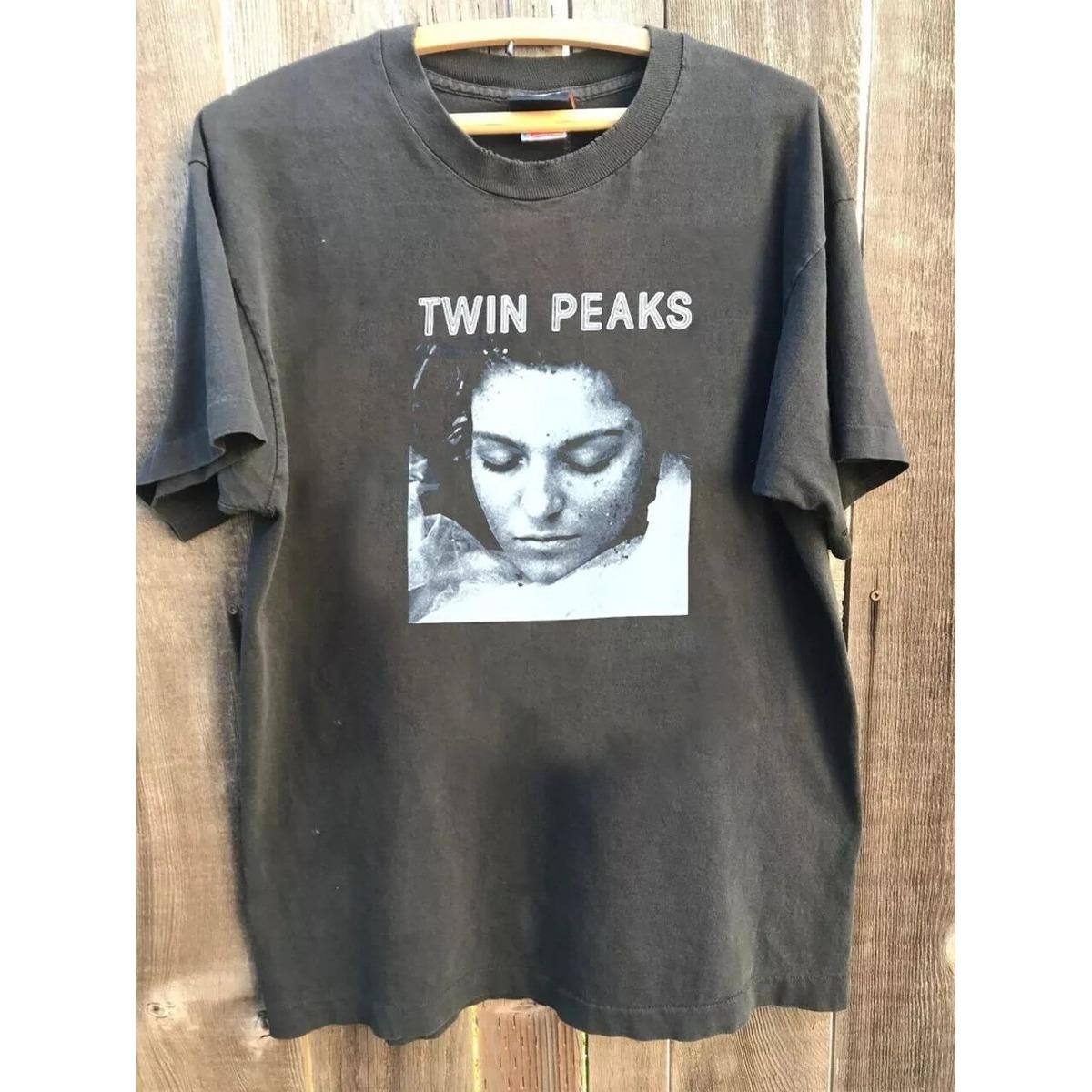 

Hot Sale Twin Peaks Laura Palmer Charcoal Unisex Classic Style Graphic Print T-Shirt Men Women Vintage Fashion Loosel Casual Oversized Summer New Tee 4XL