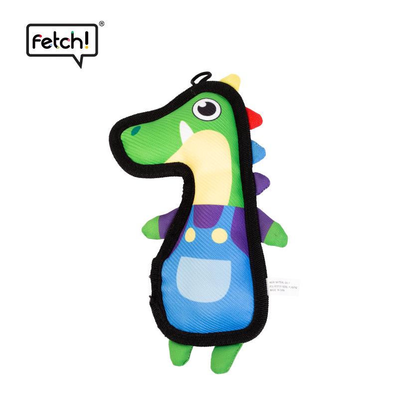 Feiqi Durable Squeaky Dog Toy - Oxford Cloth Tug-of-War Chewable for Stress Relief & Interactive Fun