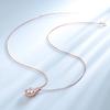 Umcho Pendants Necklaces For Women Elegant Fashion Rose Gold Color Anniversary Birthday Valentine's Day Jewelry Gifts