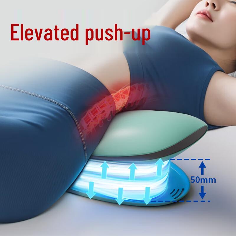 Aux Lumbar Massager with Heat and Pulse Therapy CN plug (adapter included)