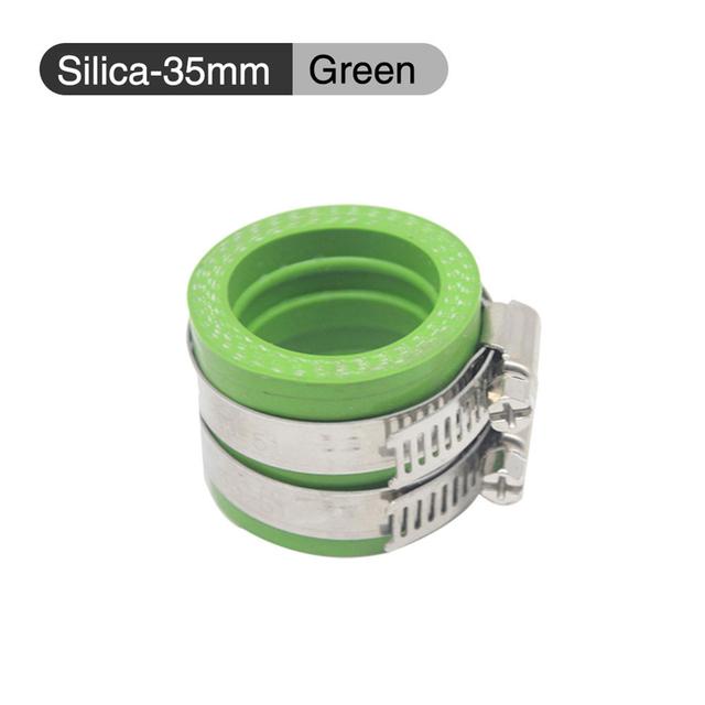 35mm 40 Mm 45mm High Pressure Silicone Motorcycle Carburetor Intake Air Filter Interface Adapter for PE PWK PWM FCR Carburetor