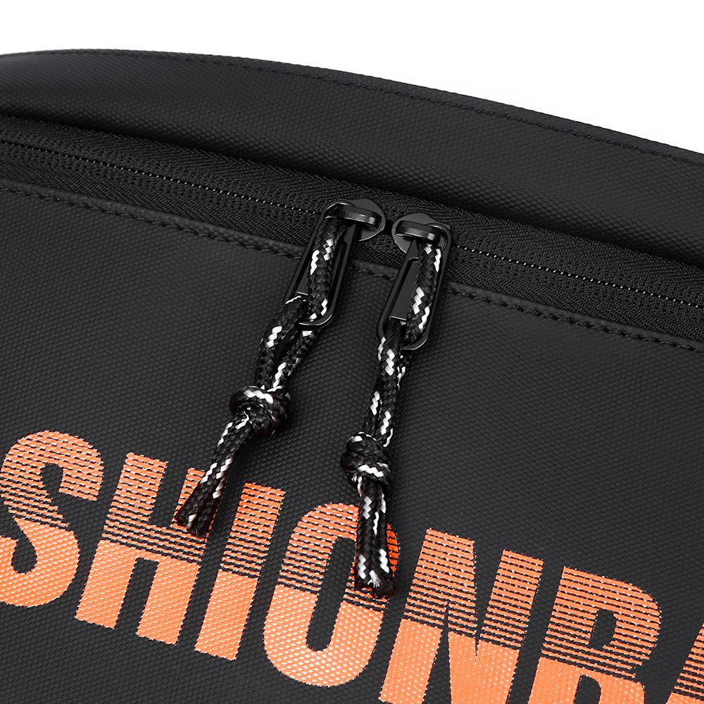 New functional trendy chest bag, large capacity trendy brand single shoulder crossbody bag, cycling functional bag