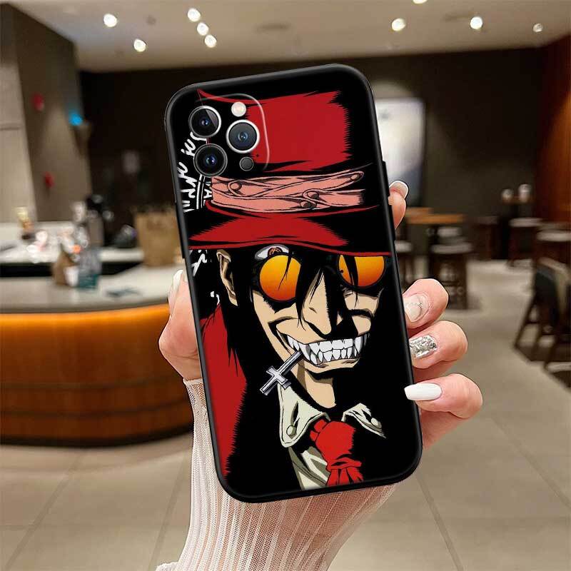 H-Hellsing Case for Samsung Note 20 10 S25 Plus Ultra Lite FE M20 M21 M30 M31 M51 A11 A26 A51 A52 A53 A56 A70 A71 A72 A73