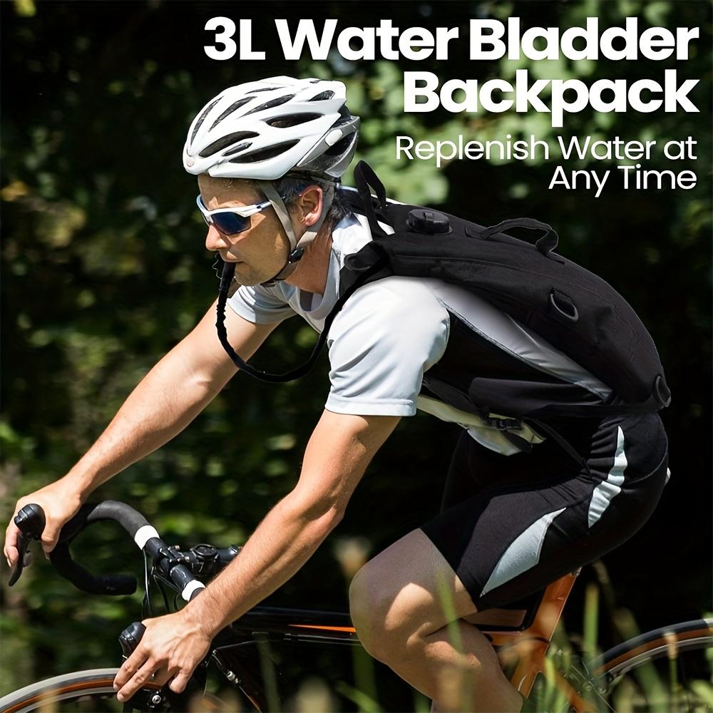 3L Hiking Water Backpack, Running Water Refill Backpack, Tactical Water Backpack with 3L Water Bladder