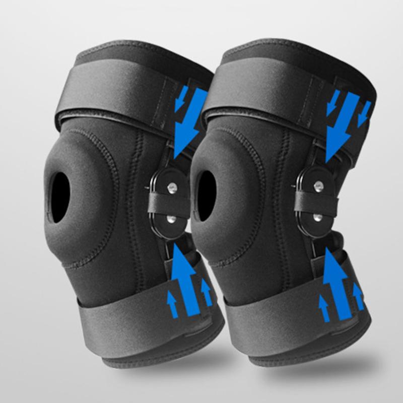 1PC Orthopedic Knee Pad Brace Tendon Ligament Meniscus Pain Relief Support Compression Hinged Knee Protector Strap for Men Women
