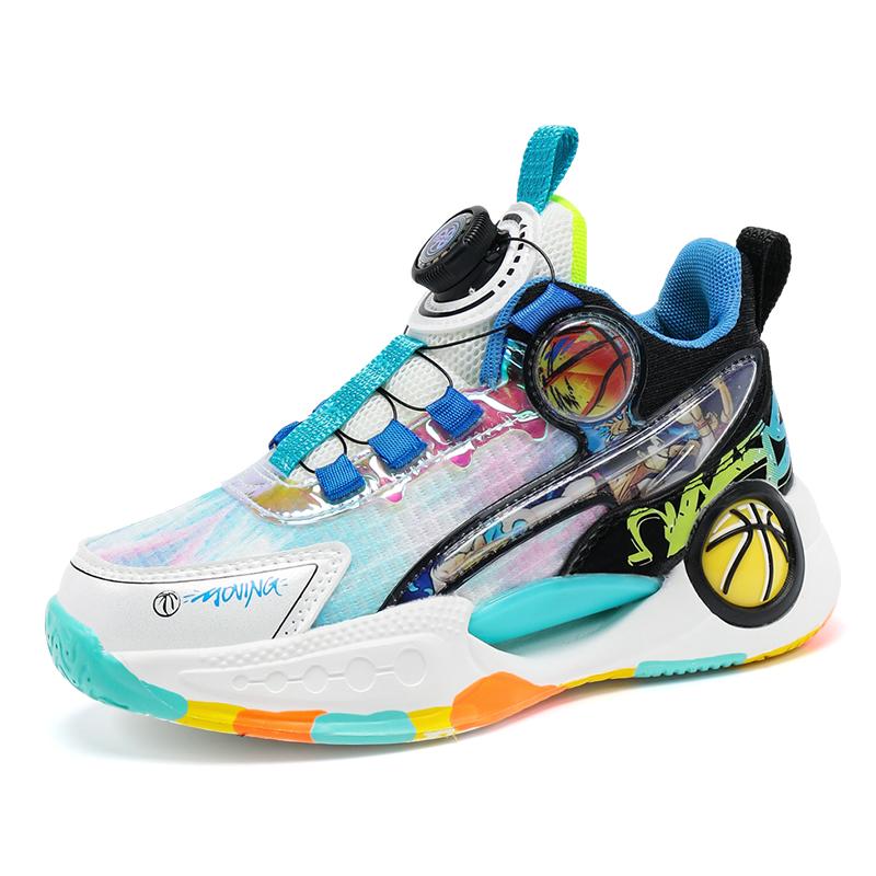 

Детские синие кроссовки для мальчиков, новые повседневные туфли, сетчатая поверхность, дышащая мягкая подошва, отскок, медленный износ, противоскользящая спортивная обувь 39