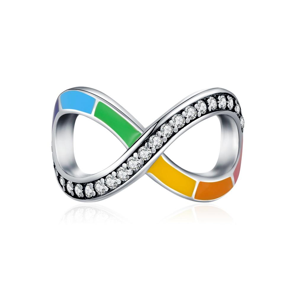 Original Colorful Pendant Chakra Rainbow Charm Fit Bracelet Diy For Women Elegant Bead Pride Month Love Mother'Day Gifts