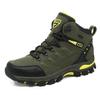 Men Hiking Shoes Waterproof Leather Shoes Climbing Fishing Boots New Outdoor Sports Trainers High Top Winter Trekking Sneakers
