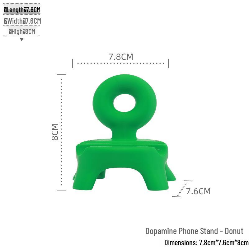 

Bowknot Chair Mobile Phone Holder: Creative Desk Ornament & Binge-Watching Stand