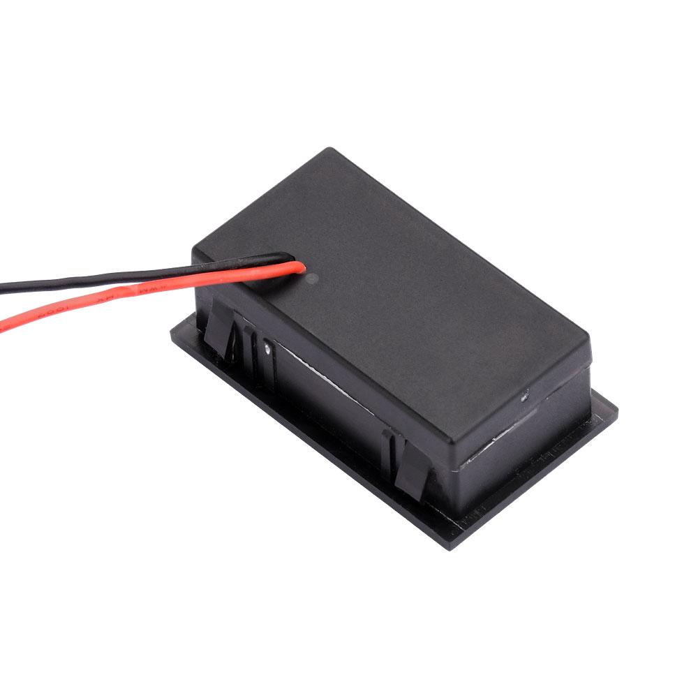 0.56 Inch Waterproof DC 4.5-30V Digital Voltmeter Voltage Panel Meter Red/Blue/Green/White For Electromobile Motorcycle Car