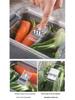 Large Capacity Double-Layer Transparent Food-Grade Sealable Fresh-Keeping Refrigerator Box
