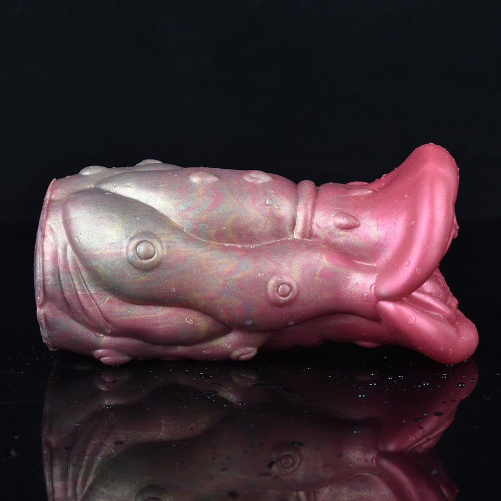 Big Lips Realistic Vagina Oral Sex  Male Handheld Masturbator Artificial Masturbators