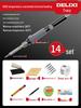 Delixi Adjustable Temperature Soldering Iron Set – High-Power Pen for Repair & Welding