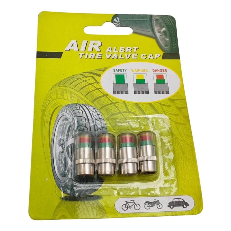 Weather Resistant Tire Pressure Monitor Gauge Cap Operates From -20°C To 80°C With UV Protection Suitable For Global Use