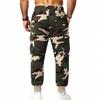 Men's Cargo Sweatpants Loose Fit Hip Hop Joggers for Outdoor Sports