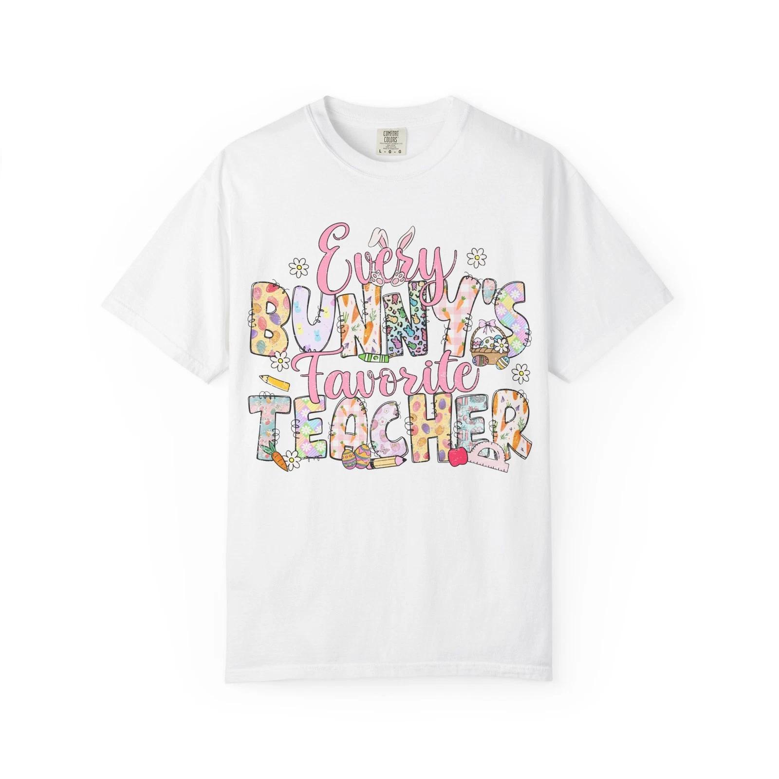 Every Bunny’s Favorite Teacher Children s Children s T Children s T-shirt | Cute Easter Teacher Tee 150