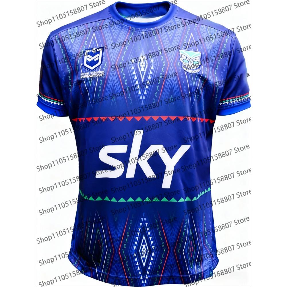 2026 Summer Men's Bestseller New Zealand Warriors Rugby Training Uniform T-shirt for Both Men and Women Quick-drying Top