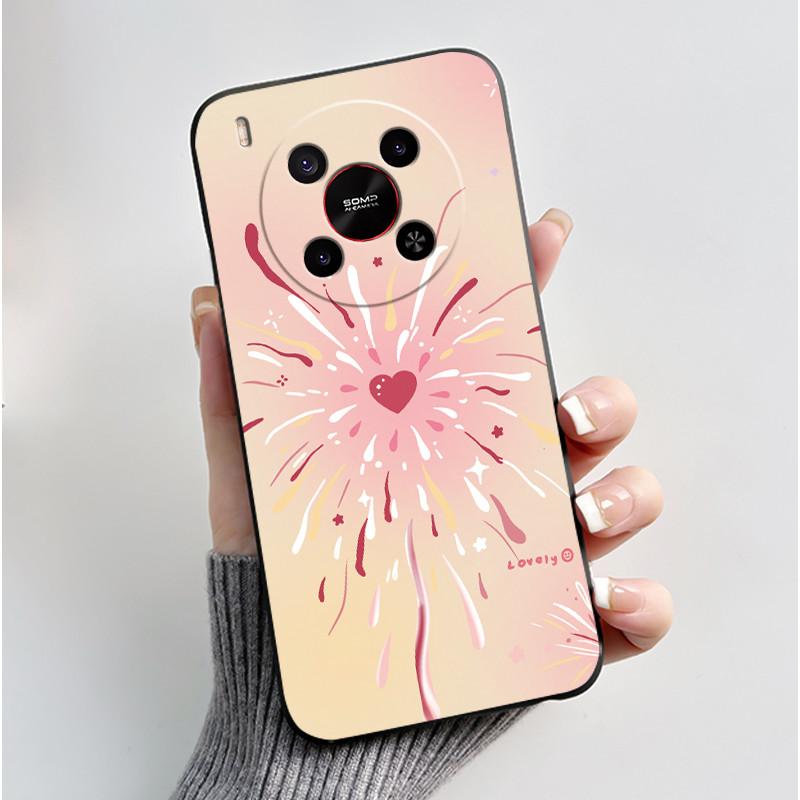 Cute Cartoon Case For ZTE Blade V70 MAX / ZTE Nubia V70 Max Printing Shell Protective Cover Soft Silicone Black Casing