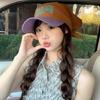 Summer Baseball Hat for Women Girls Embroidery Adjustable Hat Quick Drying