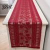 Modern Home Table Vintage Sheer Lace Runner Gatherings Floral Runners for Scalloped Edge Decorations Farmhouse