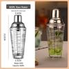 ZISIZ 304 Stainless Steel Cocktail Shaker Set