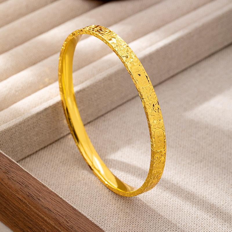 China-Chic Bracelet Retro Explosion Flash Broken Ice Ruyi Bracelet Advanced Jewelry Bracelet 17CM