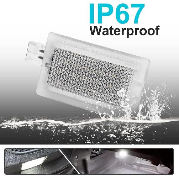 LED Courtesy Door Stepwell Light for Dodge Charger Challenger Dart Chrysler 200 300 Luggage Compartment Lamp Trunk Cargo Light Powered by High Power