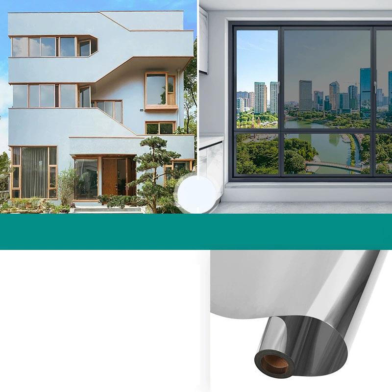 Home Insulated Glass Film Windows Balconies Privacy Protection Sun Protection One-Way Mirrors Window Film Stickers