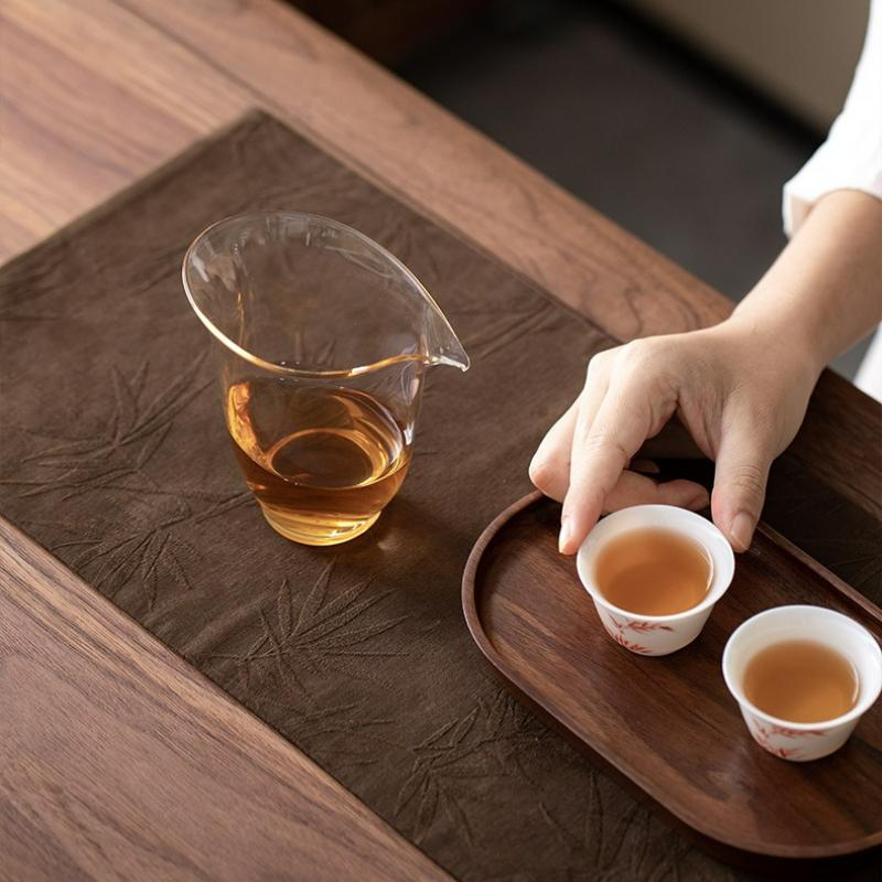 Japoński Szklany Kubek do Herbaty Fair Cup Domowy Odporny na Ciepło Przezroczysty Chahai Kung Fu Teacup Akcesoria do Ceremonii Herbacianej nowy