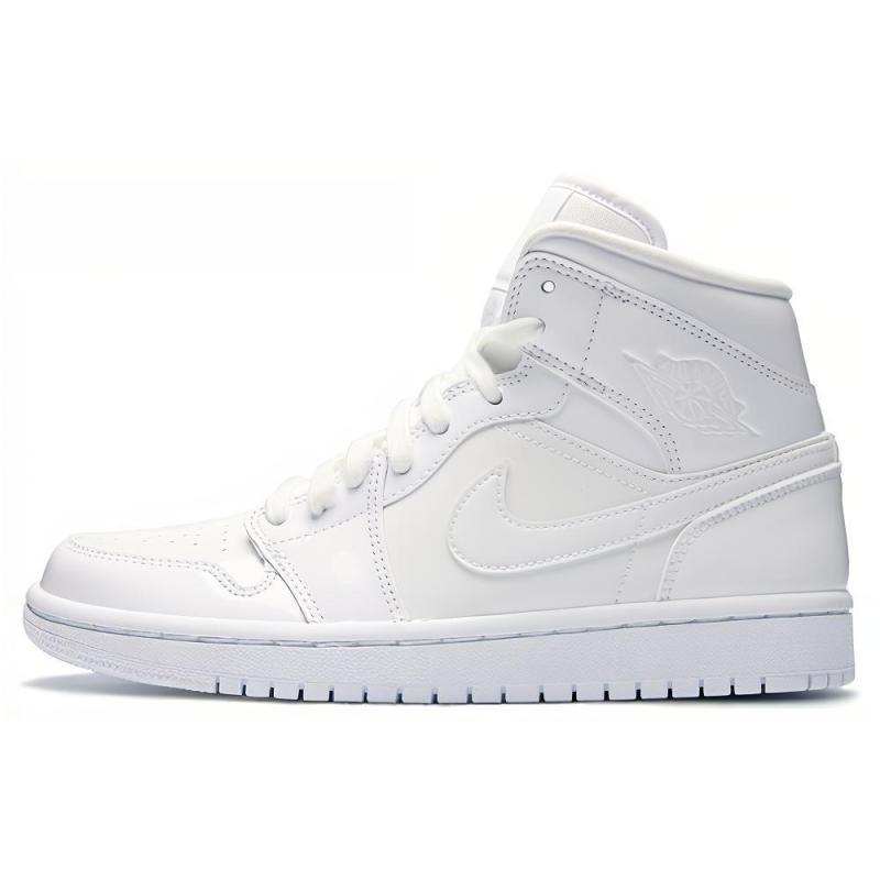 

Jordan 1 Mid Triple White Women s Jordan BQ6472-111 37.5