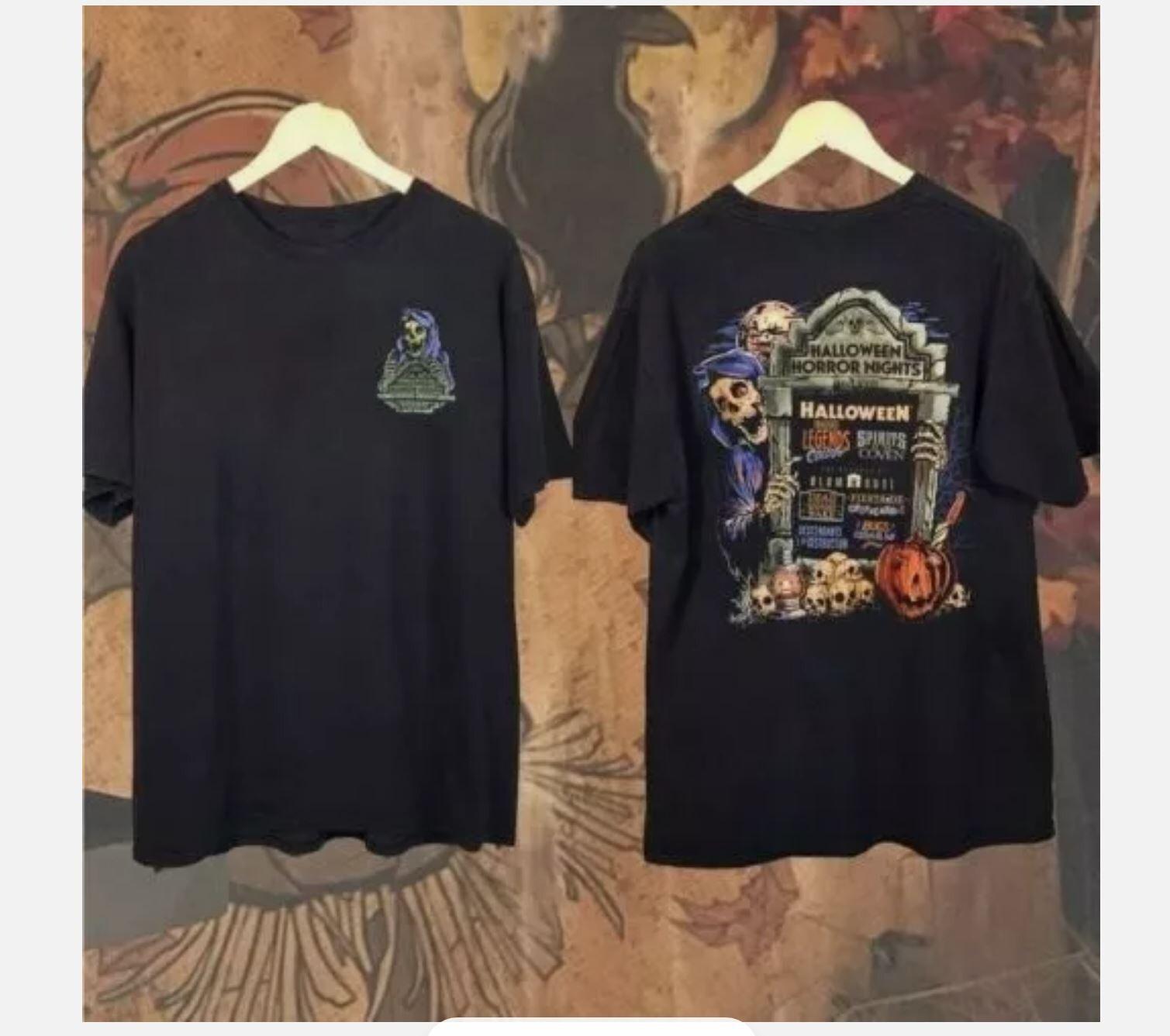 

Футболка Halloween Horror Nights 2022, Футболка Halloween Horror Nights Размер S-4XL S