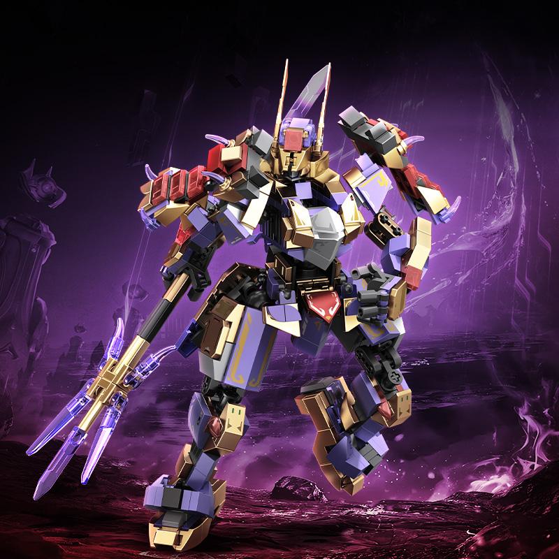 Non-Toxic Sembo Block 557Pcs Mechanic Series Transforming Model Kit Mecha Building Blocks Ornaments Kids Toys Children Christmas Gifts