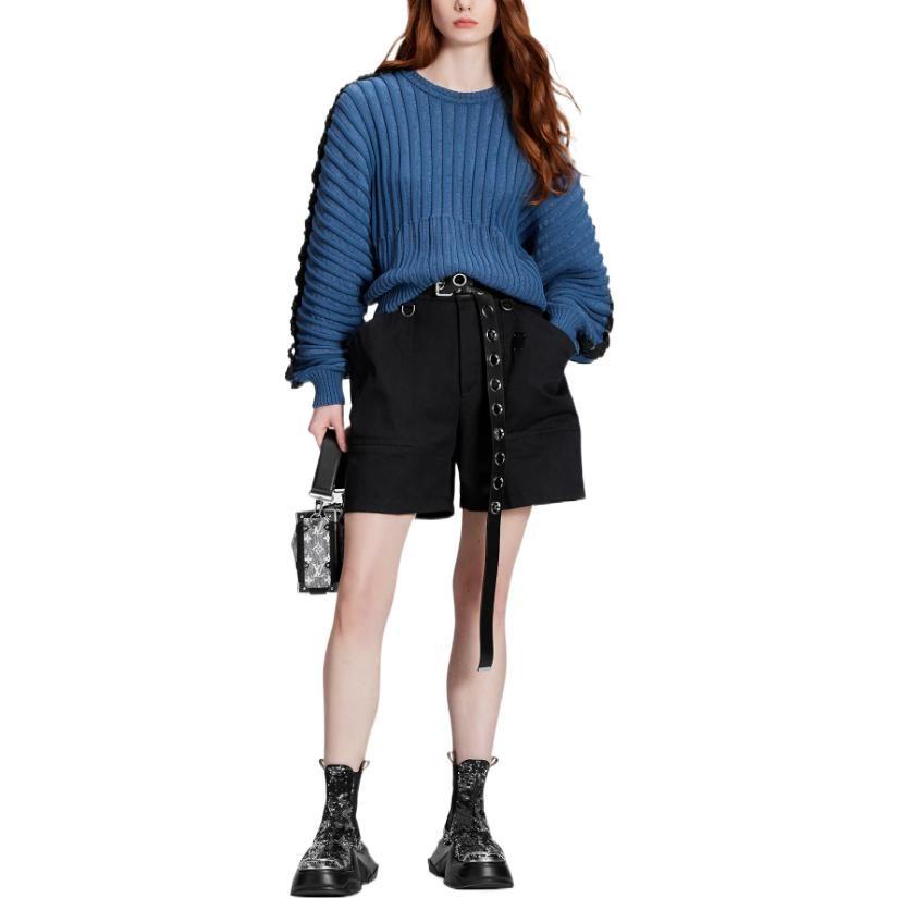 LOUIS VUITTON SS23 Knitwear Women's Blue 1AAYH9