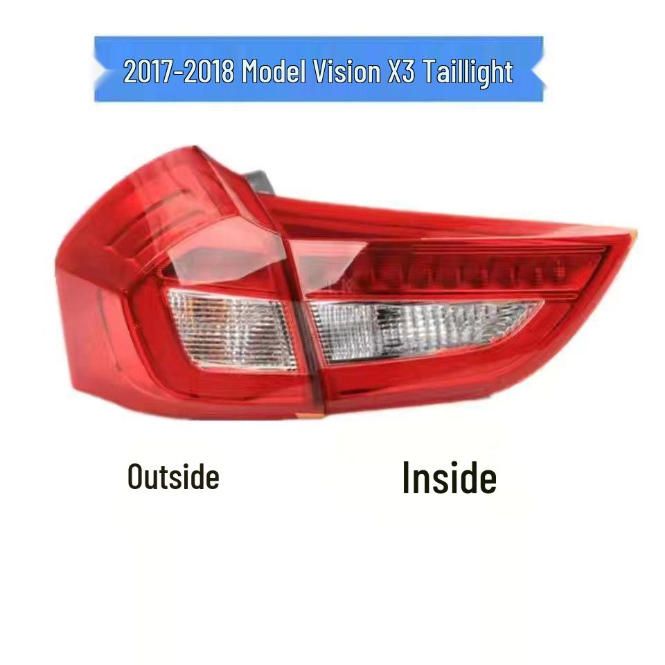 Compatible with 2017-2021 Geely Emgrand X3 Rear Taillight Assembly & Lampshade