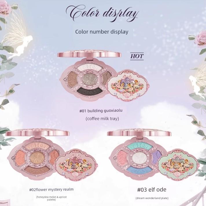 Flower Knows Swan Eyeshadow White Black Swan Pink Swan Butterfly Cupid Bonnie Garden Shell Bear Midsummer Night