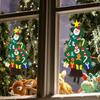95cm Felt Christmas Tree DIY Door Wall Hanging Ornaments for Kids Xmas Gift Christmas Tree For Shop Windows 2024 Decoration