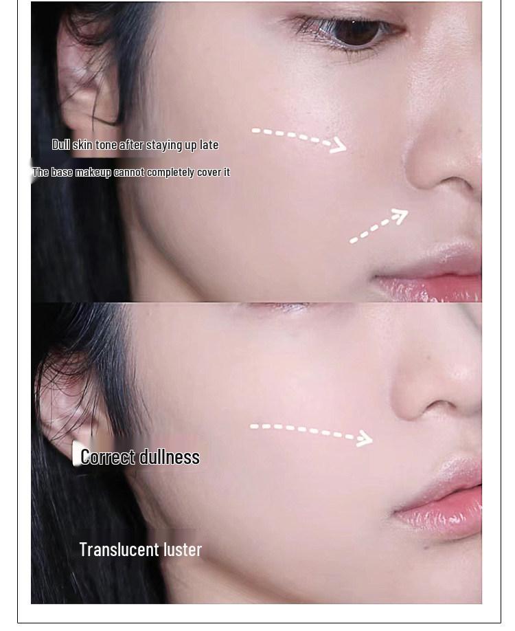 Ji Wan Xi Four-Color Loose Powder: Long-Lasting, Oil-Control, Lightweight Concealer, Pore-Refining Setting Powder.