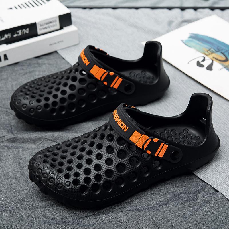 Fashion Summer Men Slippers EVA Clogs Sandals 2025 New Breathable Flat Outdoors Beach Shoes Home Leisure Sandals Fashion Summer Shoes