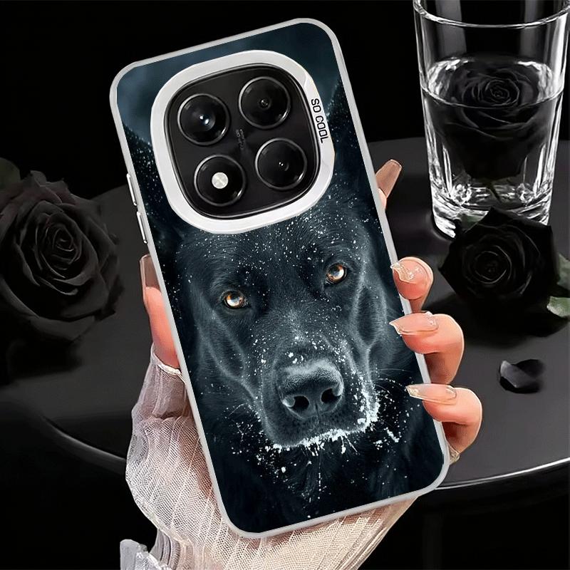 German Shepherd Dog Shockproof Phone Case for Xiaomi Redmi Note 15 14 13 12 Pro Plus 11 11S 11T 5G Cover Anti Fall Fundas