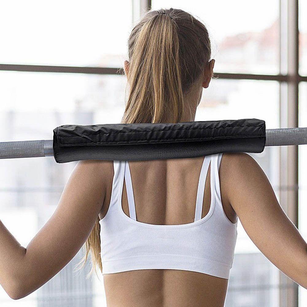 

Thicken Sponge Barbell Shoulder Pad Non-slip Barbell Foam Cover Weight Lifting чёрный