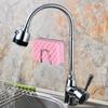 Kitchen Accessories Punch Free Sponges Holder Storage Hook Shelf Bathroom Stainless Steel Storage Holder Bathroom Accessories