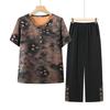 Women's Summer Cotton Silk Two-Piece Set