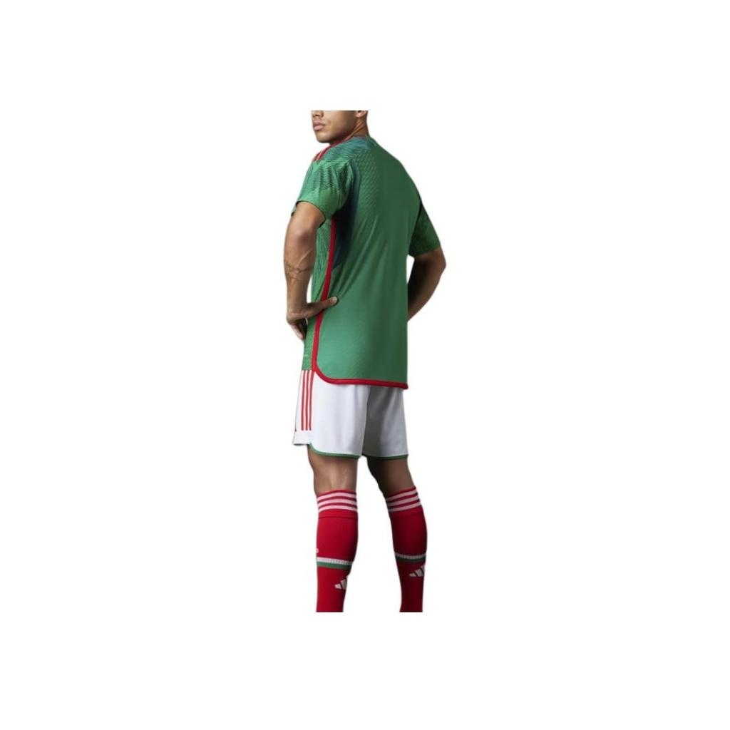 adidas Mexico 22 Home Authentic Jersey Vivid Green/Collegiate Green Men Streetwear HD6898